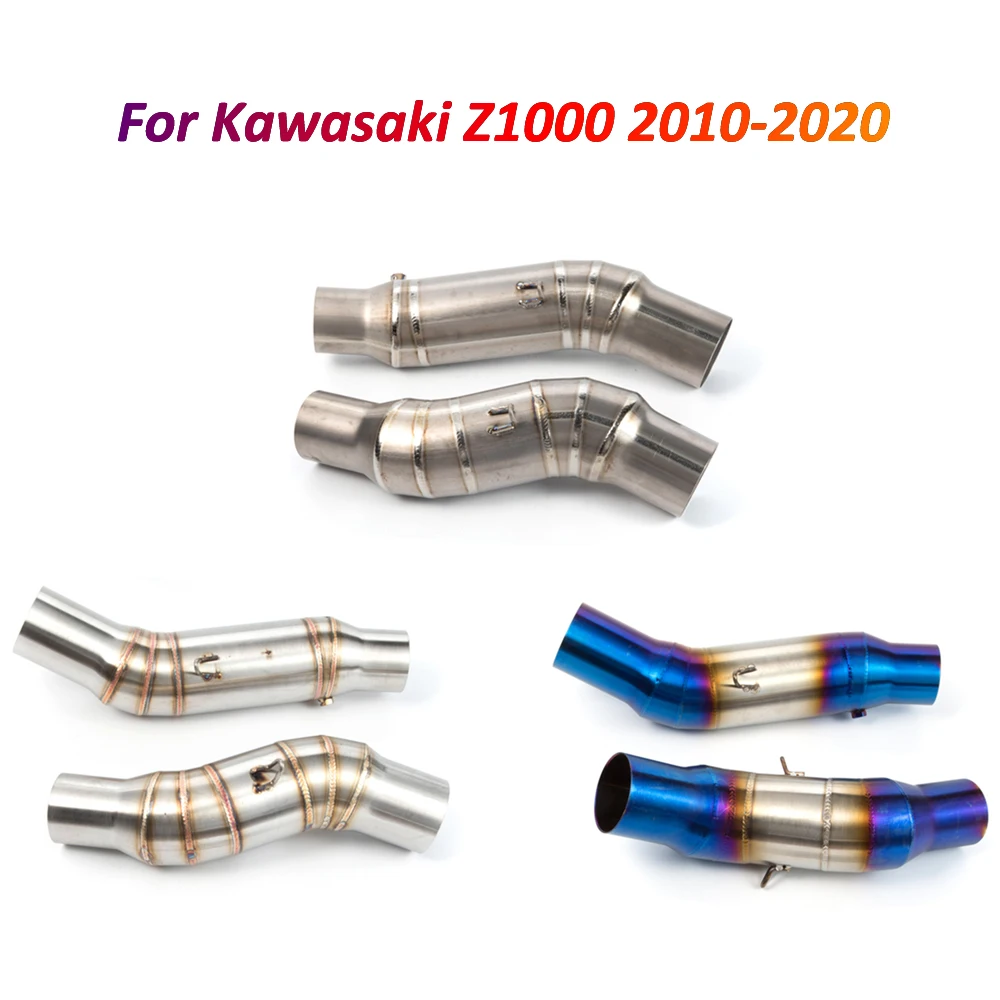 Slip-on for Kawasaki Z1000 2010 11 12 13 14 15 16 17 18 19 2020 Motorcycle Exhaust Middle Link Pipe Muffler Connect Midpipe 
Slip-on for Kawasaki Z1000 2010 11 12 13 14 15 16 17 18 19 2020 Motorcycle Exhaust Middle Link Pipe Muffler Connect Midpipe