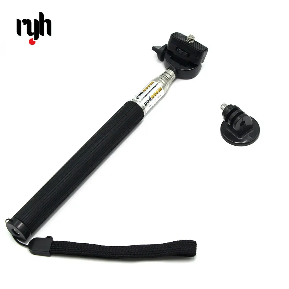 

Monopod Handheld Selfie Stick Tripod Mount Adapter for Go Pro Hero 10 5 4 3 SJCAM Xiaomi Yi 4k Gopro Session Action Sport Camera