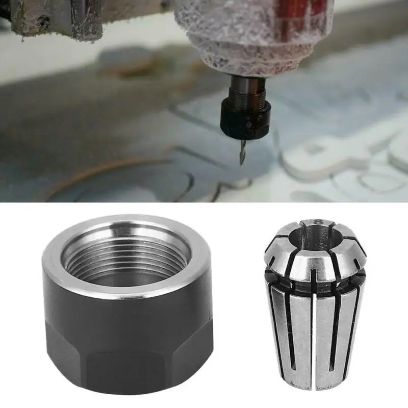 1pc Nut With Chuck ER11 Spring Collet Clamping Nuts Parts For CNC Milling Machine Spring Steel Workholding ER11 Chuck + Nut
1pc Nut With Chuck ER11 Spring Collet Clamping Nuts Parts For CNC Milling Machine Spring Steel Workholding ER11 Chuck + Nut