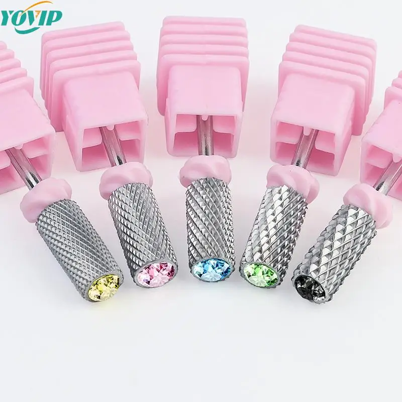 Tungsten Steel Carbide Grinding Head With Diamond Nail File Tools Electric Manicure Nail Polishing Head Cuticle Nail Sander
Tungsten Steel Carbide Grinding Head With Diamond Nail File Tools Electric Manicure Nail Polishing Head Cuticle Nail Sander