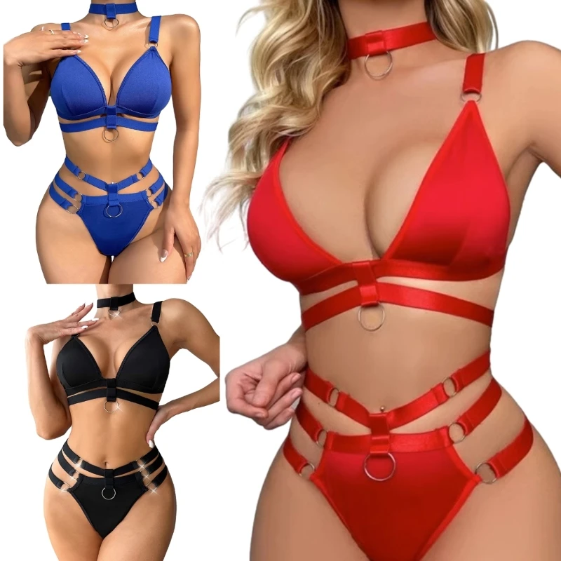 Q0KE Women 2-Pieces Pajamas Bra Sets Bodysuits Sleepwear Hollow Out Club Pyjama Solid Color Sleep Pijama Nightgown
Q0KE Women 2-Pieces Pajamas Bra Sets Bodysuits Sleepwear Hollow Out Club Pyjama Solid Color Sleep Pijama Nightgown