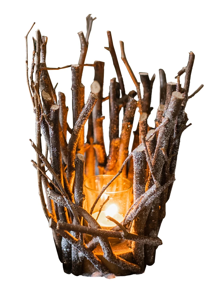 Christmas Festival Candlestick Storm Light Candle Cup Warm Romantic Atmosphere Natural Wooden Stick
Christmas Festival Candlestick Storm Light Candle Cup Warm Romantic Atmosphere Natural Wooden Stick