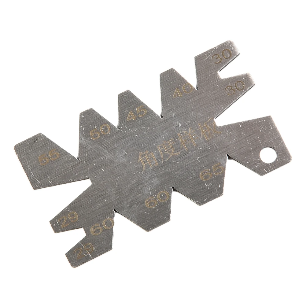 Rulers Angle Gauge Tool Setting Template Thread Cutting Gauge Angle Gauge Angle Template 29/30/40/45/50/55/60/65 Deg
Rulers Angle Gauge Tool Setting Template Thread Cutting Gauge Angle Gauge Angle Template 29/30/40/45/50/55/60/65 Deg
