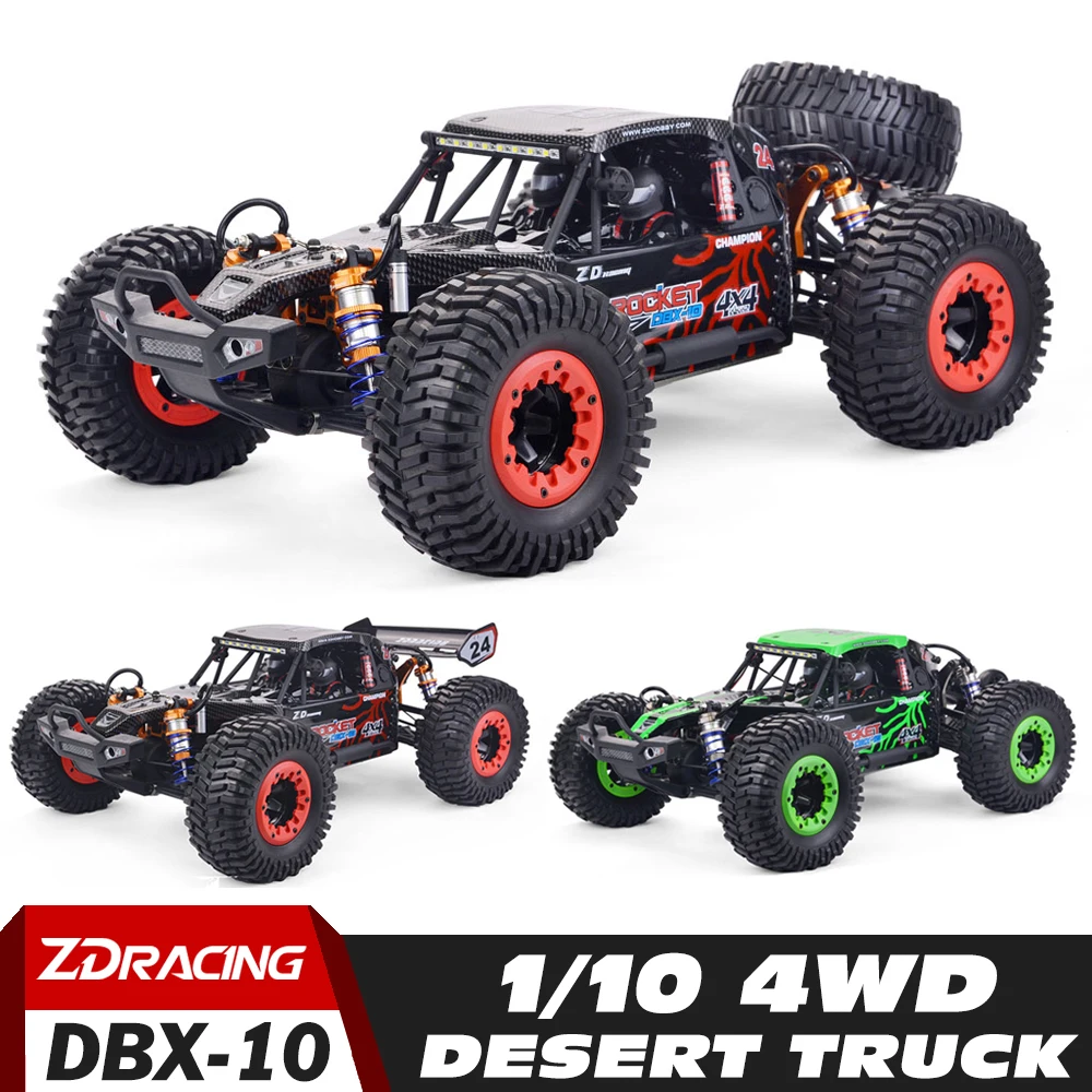 

ZD Racing DBX-10 1/10 4WD 80km/H 2.4G Brushless RC Cars Desert Truck RC Electric Remote Control Buggy Off-road Vehicle Cars Gift