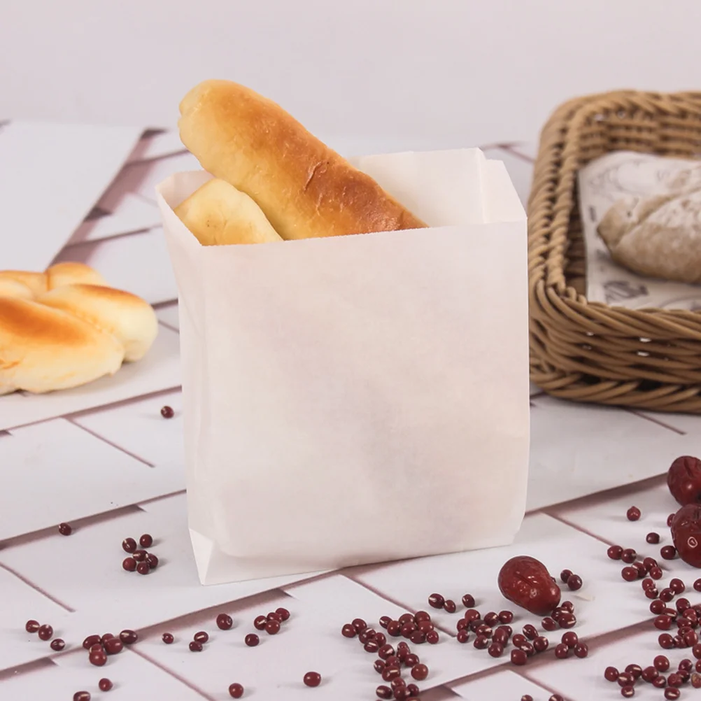 100pcs/set Oil Proof Take-out Grease Proof Disposable Kraft Paper Bag for Bread Baking Food Fried Chicken French Fries 15x12cm
100pcs/set Oil Proof Take-out Grease Proof Disposable Kraft Paper Bag for Bread Baking Food Fried Chicken French Fries 15x12cm