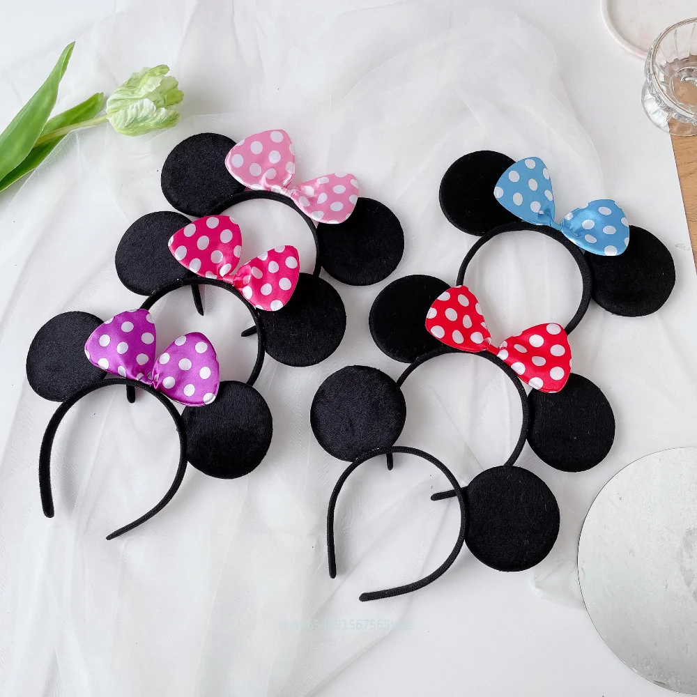 Disney Children Headdress Minnie Mickey Mouse Ears Headband Bow Hair Hoop Kids Hair Accessories Halloween Birthday Party Gift
Disney Children Headdress Minnie Mickey Mouse Ears Headband Bow Hair Hoop Kids Hair Accessories Halloween Birthday Party Gift