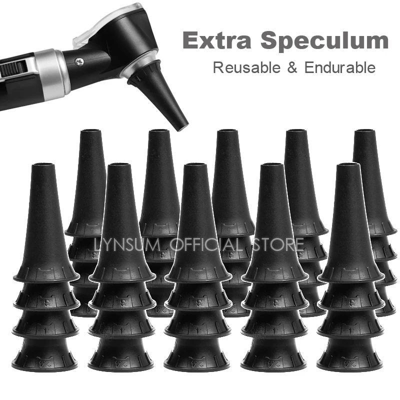 4PCS/Lot Medical Reusable Otoscopio Non Disposable Speculum Otoscope Earmuff Accessory Ear Care Otoscope Nozzle Specula Cone Tip
4PCS/Lot Medical Reusable Otoscopio Non Disposable Speculum Otoscope Earmuff Accessory Ear Care Otoscope Nozzle Specula Cone Tip