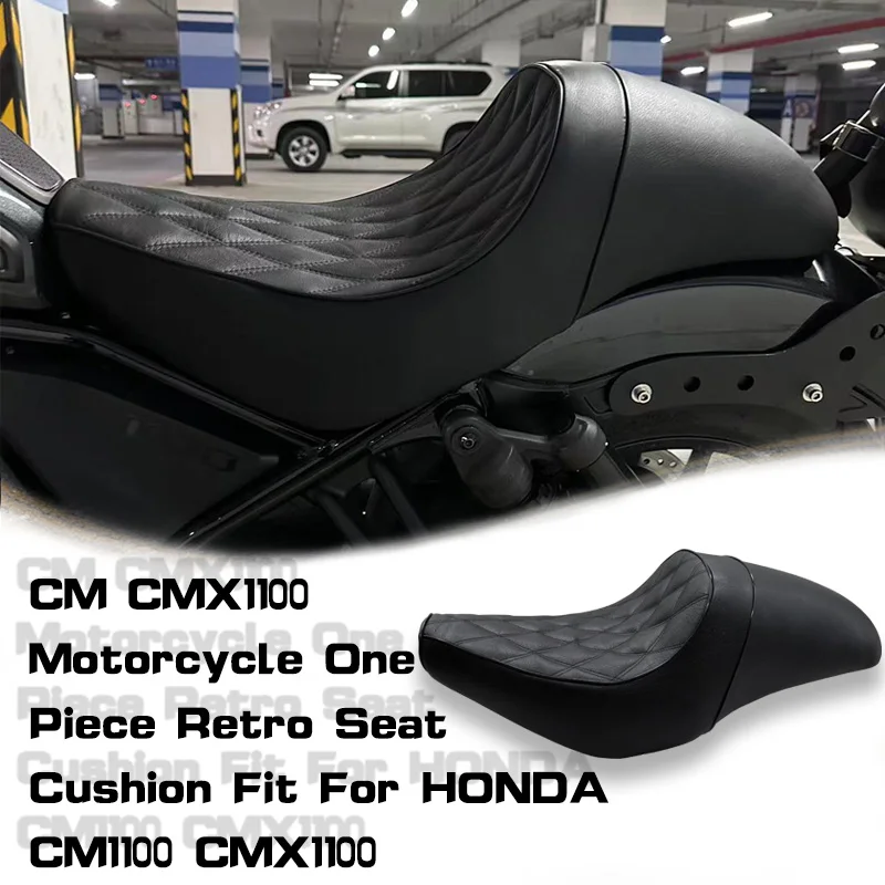 

Motorcycle For Honda CMX1100 CM1100 Driver Passenger Seat Cushion Front Rear Pad Fit Rebel CMX1100 CM1100 2017-2024 Accessories