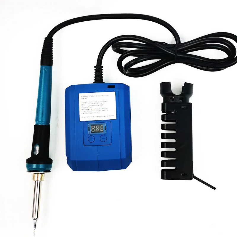 T50 20v Cordles Soldering Iron Rechargeable 936 Internal Heat Fast Charge Microelectronics Repair Welder for Makitaor Dewei 
T50 20v Cordles Soldering Iron Rechargeable 936 Internal Heat Fast Charge Microelectronics Repair Welder for Makitaor Dewei