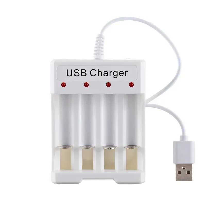 USB 4 Slots Fast Charging Battery Charger Short Circuit Protection AAA and AA Rechargeable Battery Station HighQuality
USB 4 Slots Fast Charging Battery Charger Short Circuit Protection AAA and AA Rechargeable Battery Station HighQuality