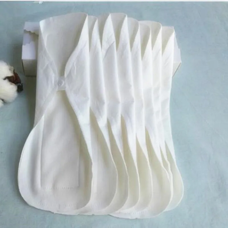 5Pcs 270mm Thin Reusable Cotton Pads Washable Panty Menstrual Pad Mama Sanitary Towel Liner Feminine Hygiene Supplies | Красота и