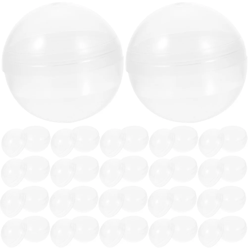 40 Pcs Round Gashapon Shell Fillable Easter Eggs Ball Plastic Empty Bulk Toys Capsules Gumballs Vending Machine
40 Pcs Round Gashapon Shell Fillable Easter Eggs Ball Plastic Empty Bulk Toys Capsules Gumballs Vending Machine