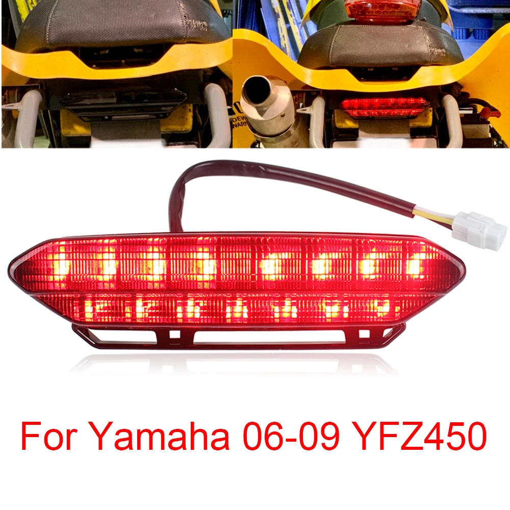 ATV 12V LED Rear Taillight For Yamaha Raptor 700R 700 R YFZ450R YFZ450X YFZ 450R 450X 450 Running Brake Tail Lights Lamp
ATV 12V LED Rear Taillight For Yamaha Raptor 700R 700 R YFZ450R YFZ450X YFZ 450R 450X 450 Running Brake Tail Lights Lamp