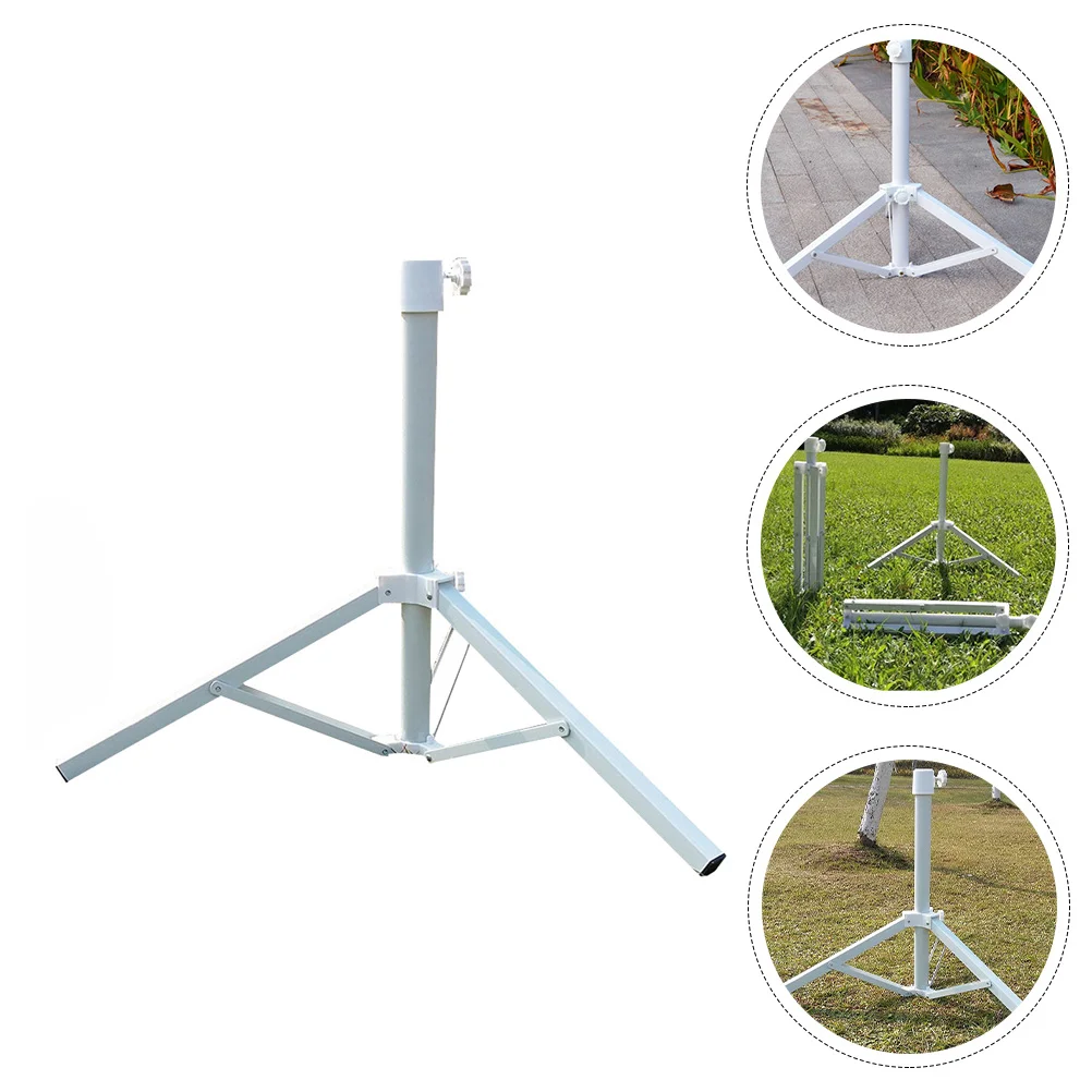 

Sun Shade Beach Foldable Umbrella Folding Bracket Triangle Stand Garden Umbrellas & Bases For Garden Furniture Sets