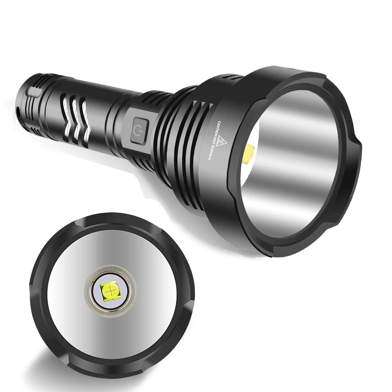 High Quality XHP90.2 4-core Led Flashlight Powerbank Function Usb Rechargeable 18650 or 26650 Battery Aluminum Lantern
High Quality XHP90.2 4-core Led Flashlight Powerbank Function Usb Rechargeable 18650 or 26650 Battery Aluminum Lantern