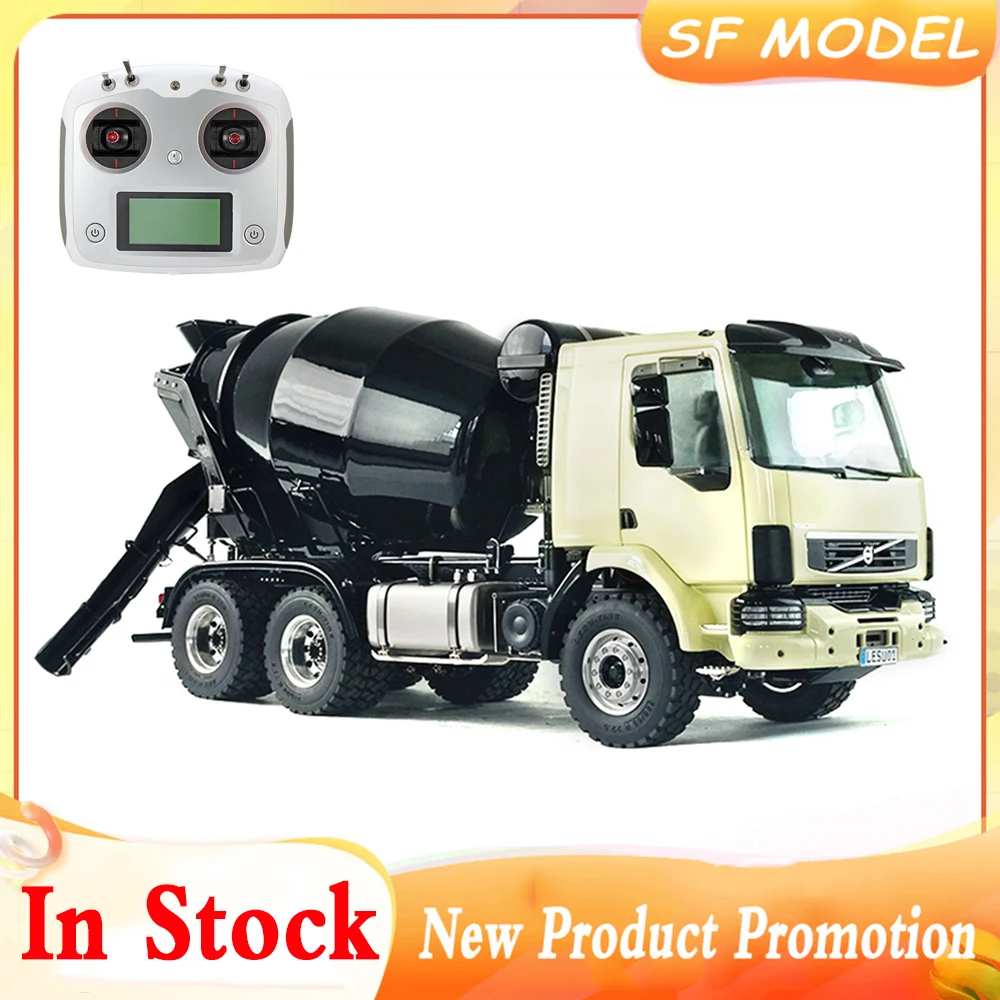 1/14 RC 6*6 Hydraulic Cement Mixer Truck RTR Metal with Light and Sound System Modified Engineering Vehicle Model Toy
1/14 RC 6*6 Hydraulic Cement Mixer Truck RTR Metal with Light and Sound System Modified Engineering Vehicle Model Toy