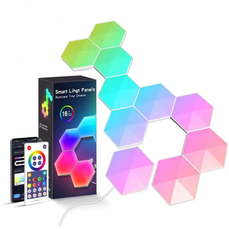 Умная RGB-панель Tuya с поддержкой Alexa и ИК-пультом ДУ 
Умная RGB-панель Tuya с поддержкой Alexa и ИК-пультом ДУ