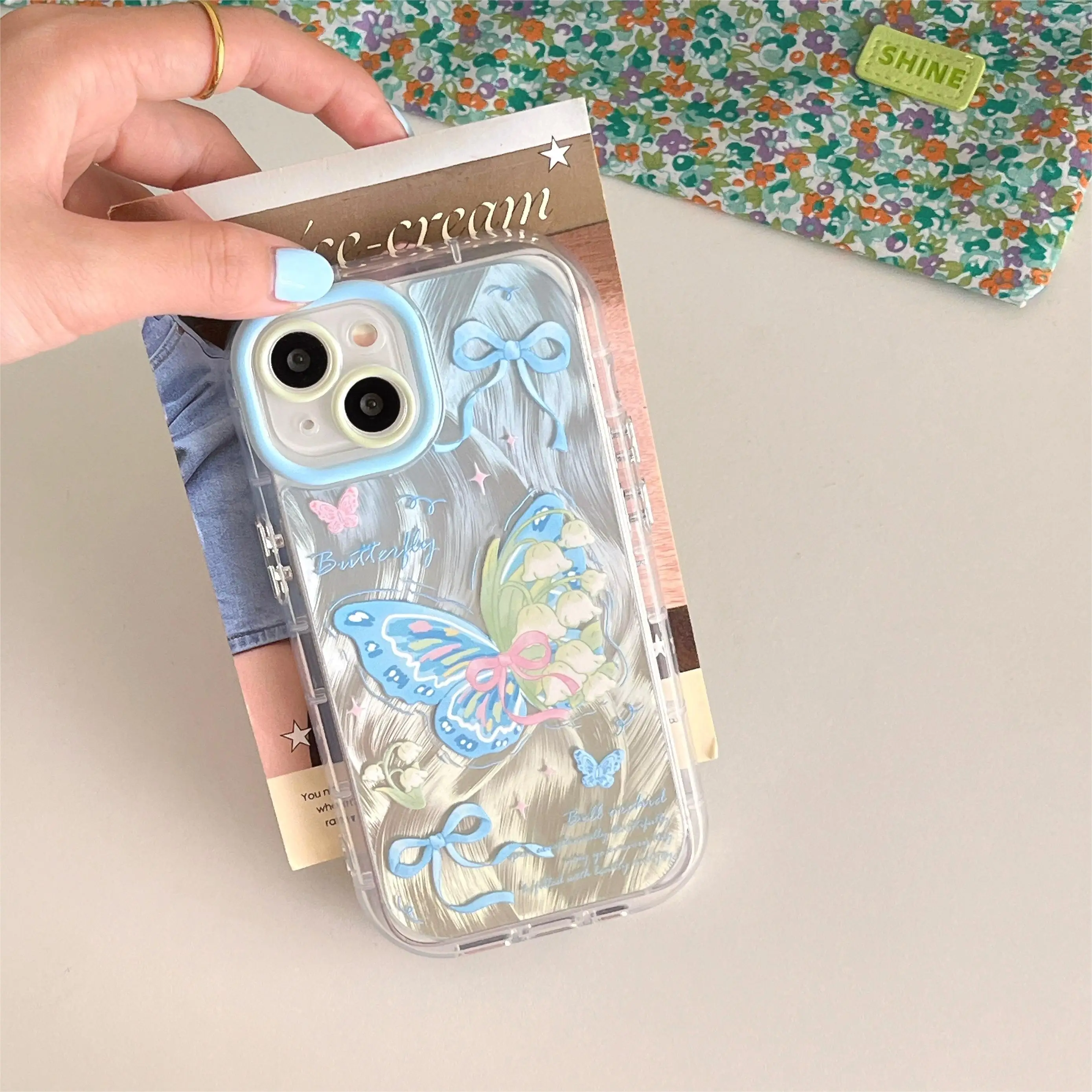 INS Colorful Phone Case for Huawei P50 P60 P70 pro Mate50/60pro Feather Gradient Butterfly Full Coverage Phone Cover
INS Colorful Phone Case for Huawei P50 P60 P70 pro Mate50/60pro Feather Gradient Butterfly Full Coverage Phone Cover