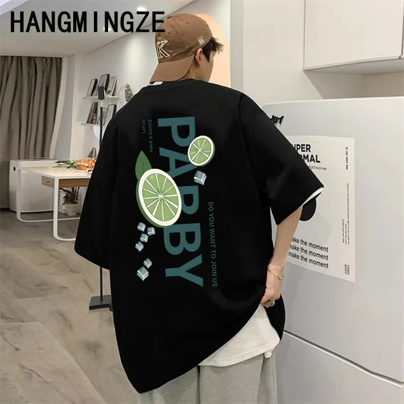 Lemon Letter Print T-shirt For Men Cotton Oversized American Style Streetwear Summer Fashion Trend Comfy Couple High Street Top
Lemon Letter Print T-shirt For Men Cotton Oversized American Style Streetwear Summer Fashion Trend Comfy Couple High Street Top