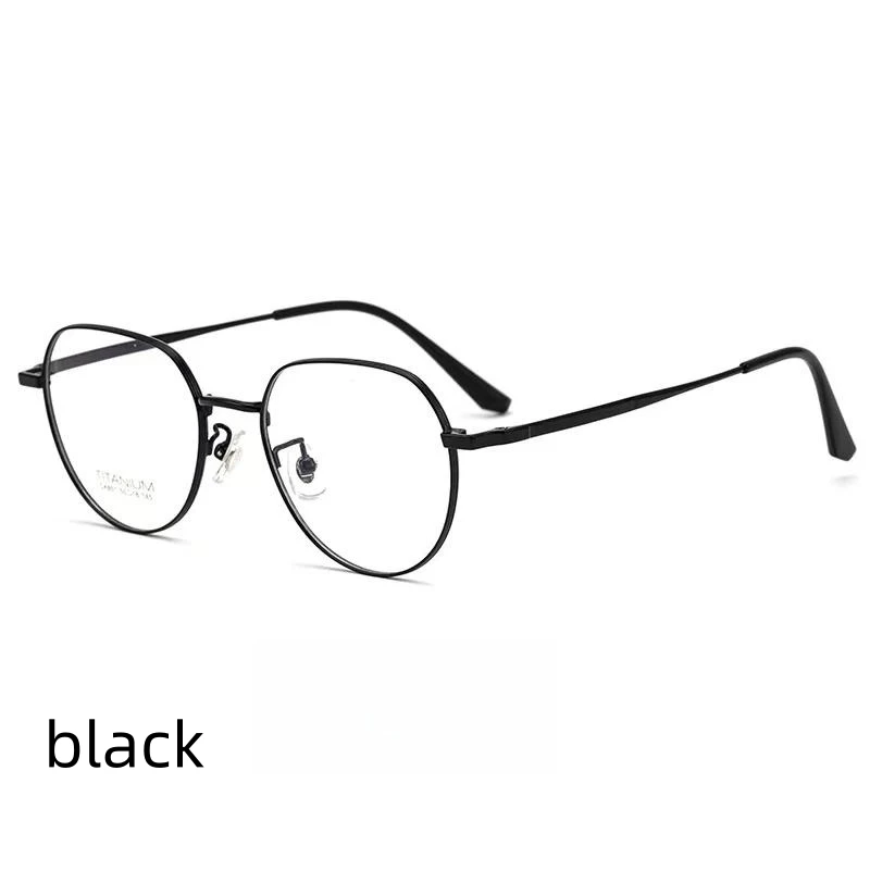 50mm Fashion Glasses Women's Comfortable Vintage Polygon Pure Titanium Eyewear Prescription Eyeglasses Frame For Men 851
50mm Fashion Glasses Women's Comfortable Vintage Polygon Pure Titanium Eyewear Prescription Eyeglasses Frame For Men 851