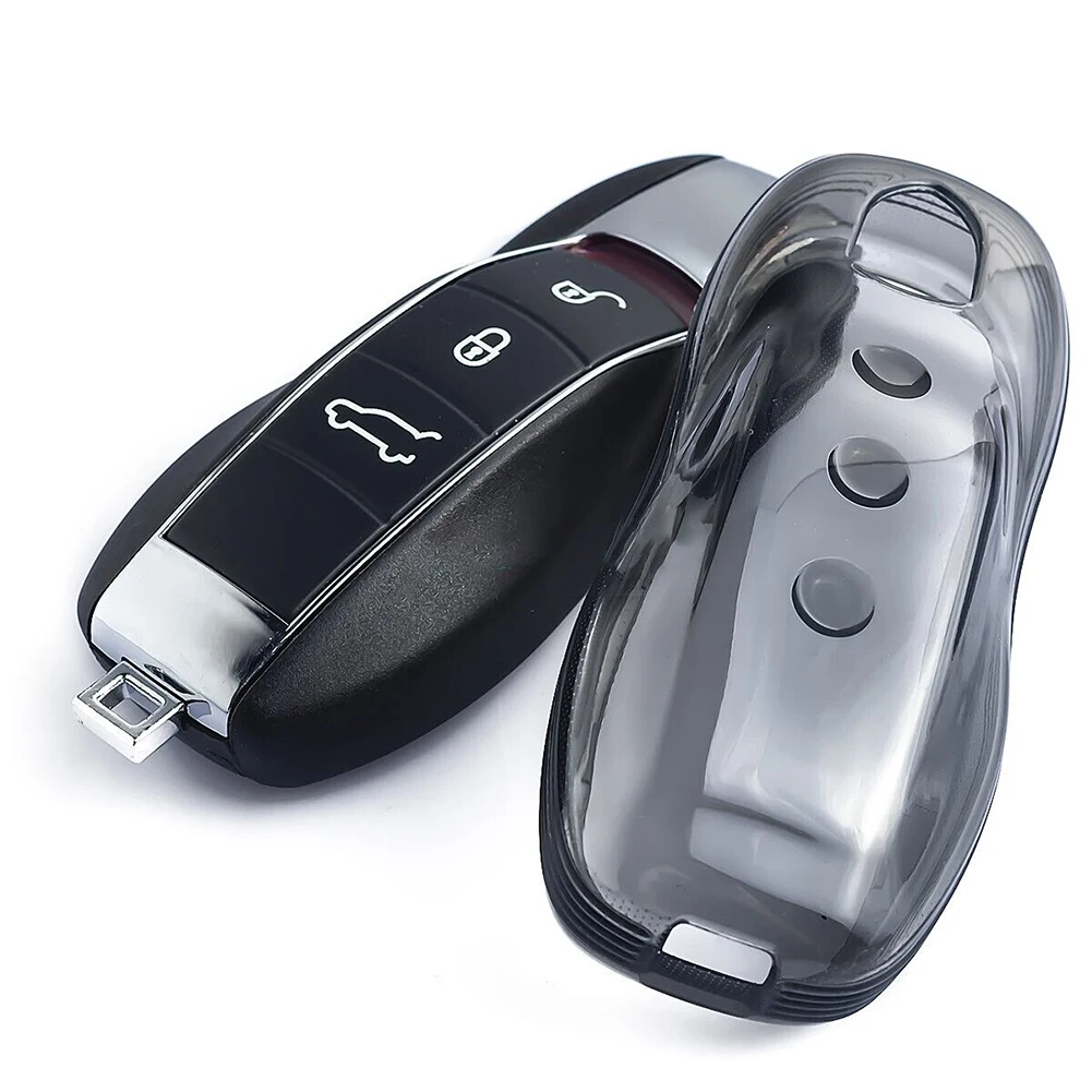 Car Key Case Shell 3 Button For Porsche-Cayenne For Macan Panamera Black Transparent Key Fob Case Cover Bag Interior Accessories
Car Key Case Shell 3 Button For Porsche-Cayenne For Macan Panamera Black Transparent Key Fob Case Cover Bag Interior Accessories