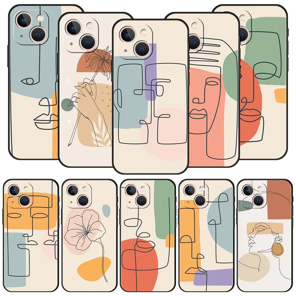 abstractionist One Line Art Phone Case For Apple iPhone 11 15 14 Pro MAX 12 13 7 8 Plus X XR XS MAX SE Silicone Black Cover
abstractionist One Line Art Phone Case For Apple iPhone 11 15 14 Pro MAX 12 13 7 8 Plus X XR XS MAX SE Silicone Black Cover