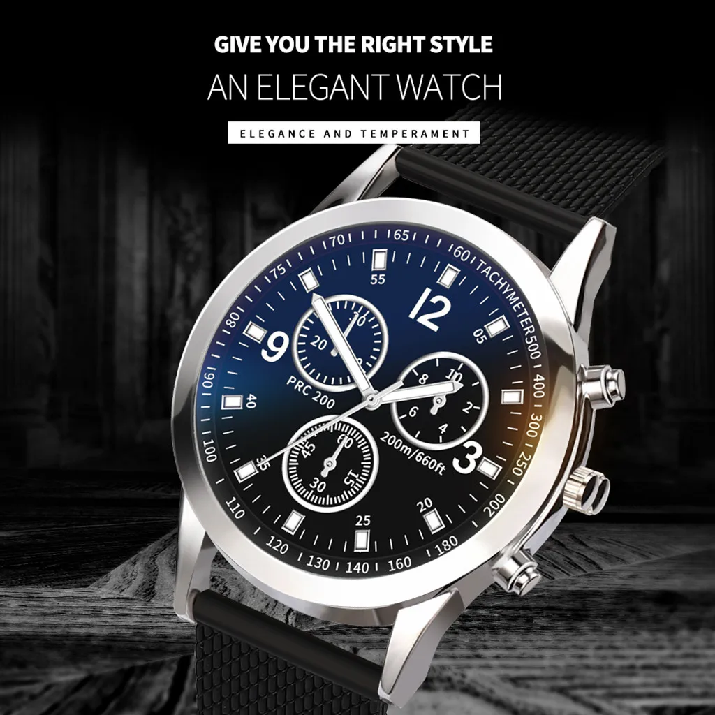 

New Men Watches Male Calendar Stainless Steel Mesh Casual Quartz Watch Relogio Masculino Men's Business Wristwatch Clock