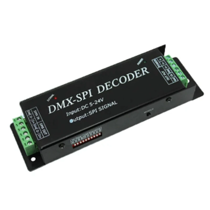 DMX200, SPI-контроллер для управления сигналами, DMX-декодер для 2801, 6803, 2812, 2811, лента для полос, 5 в постоянного тока, 12 В, 24 В, простая в использовании, долговечная
DMX200, SPI-контроллер для управления сигналами, DMX-декодер для 2801, 6803, 2812, 2811, лента для полос, 5 в постоянного тока, 12 В, 24 В, простая в использовании, долговечная