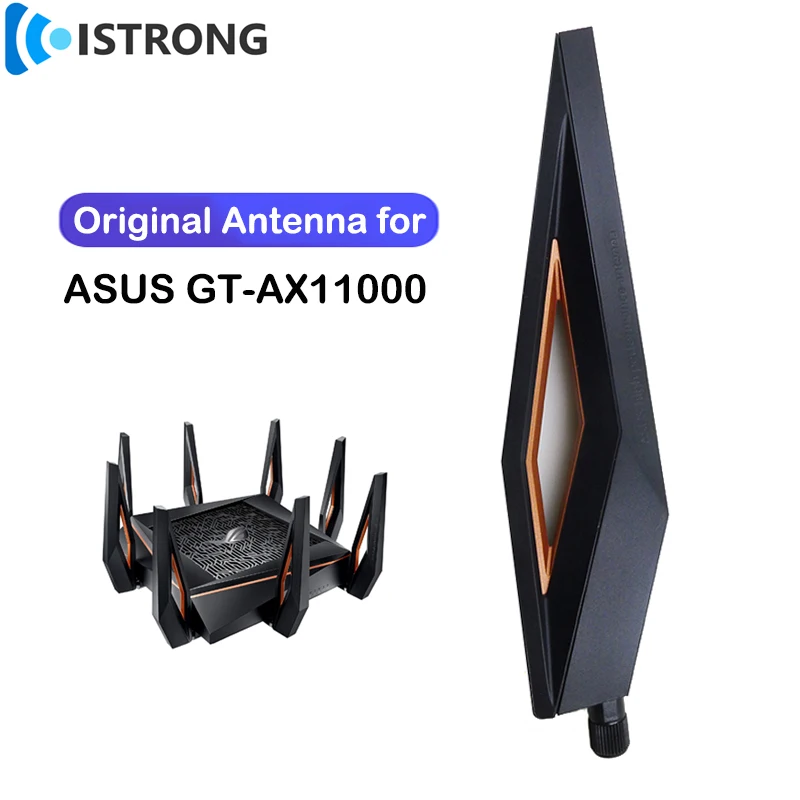 

Оригинальная антенна ASUS, 2,4G, 5,8G, двухдиапазонный усилитель 8 дБи, усилитель сигнала Wi-Fi, мужская версия для беспроводного модема маршрутизатора