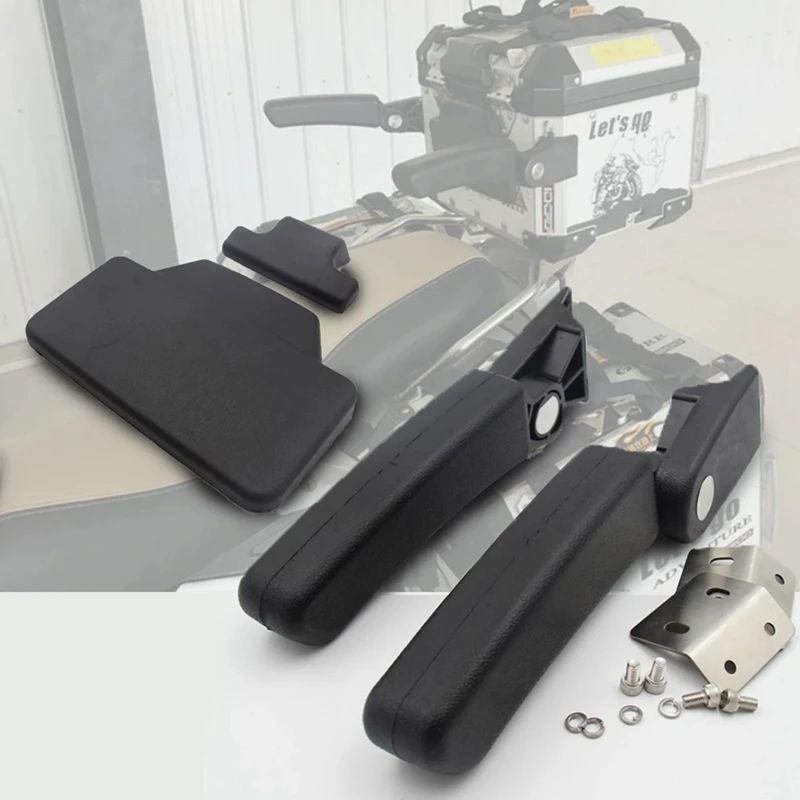 Passenger Backrest Back Pad Rear Saddlebag Trunk Sticker+ Rear Box Passenger Armrest For-BMW R1200 GS F800GS G310GS F650
Passenger Backrest Back Pad Rear Saddlebag Trunk Sticker+ Rear Box Passenger Armrest For-BMW R1200 GS F800GS G310GS F650