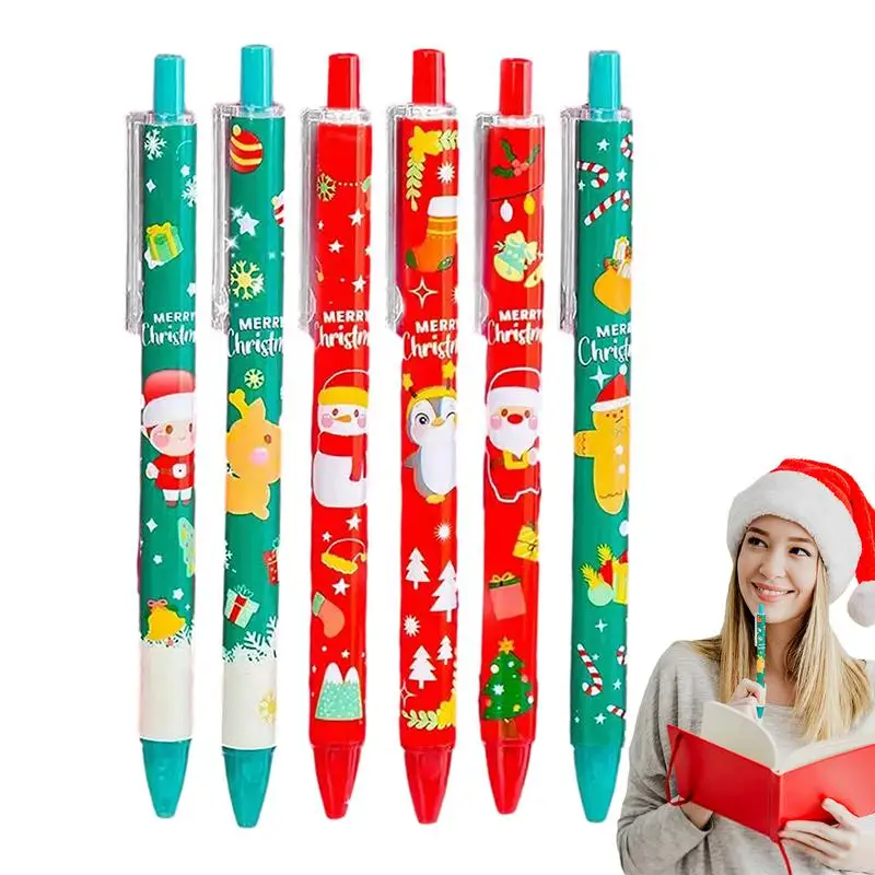 Christmas Writing Pen Set 6 PCS Santa Claus Gel Pens Stationery Birthday Christmas Gift Printing Pens Stationery School Supplies
Christmas Writing Pen Set 6 PCS Santa Claus Gel Pens Stationery Birthday Christmas Gift Printing Pens Stationery School Supplies