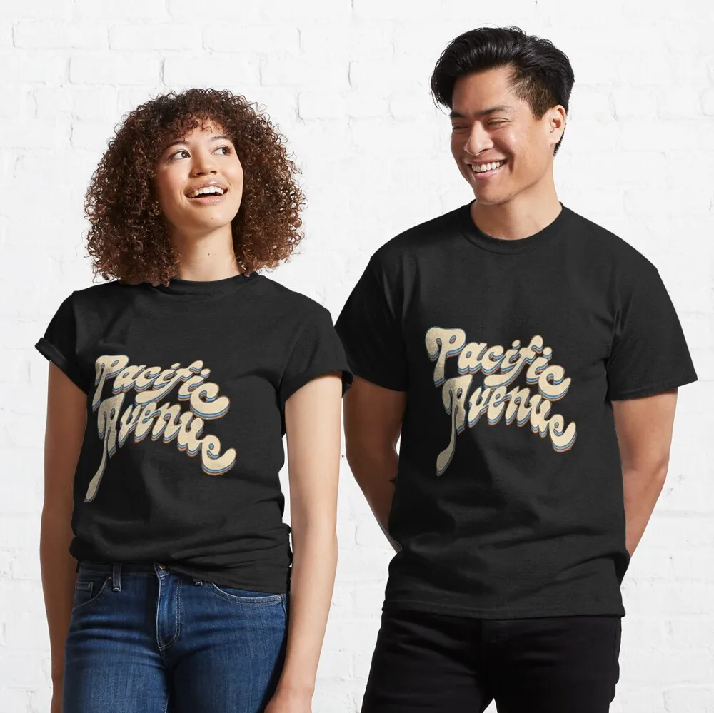 Pacific Avenue Classic T-Shirt For Man Woman Couple Short Summer Tees Casual Cotton New Arrival Fashions Couple's Cloths
Pacific Avenue Classic T-Shirt For Man Woman Couple Short Summer Tees Casual Cotton New Arrival Fashions Couple's Cloths