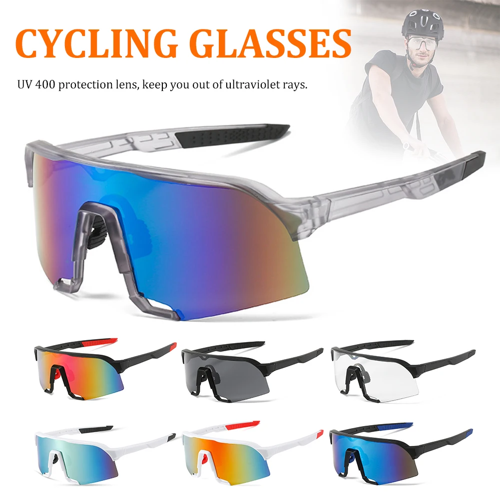 UV400 Sports Glasses Photochromic Cycling Sunglasses En's And Women's Mountain Bike Eyewear MTB Bicycle Road Goggles For Outdoor
UV400 Sports Glasses Photochromic Cycling Sunglasses En's And Women's Mountain Bike Eyewear MTB Bicycle Road Goggles For Outdoor