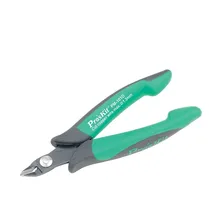 Pro'sKit PM-101D Thin Blade Diagonal Cutting Pliers Precision Electronic Cut Wire Cable Cutters Oblique Mouth Pliers Hand Repair
Pro'sKit PM-101D Thin Blade Diagonal Cutting Pliers Precision Electronic Cut Wire Cable Cutters Oblique Mouth Pliers Hand Repair