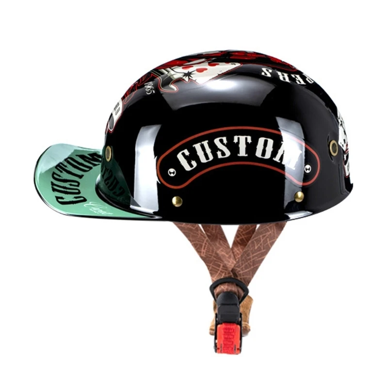 Motorcycles Helmet German Style Half Helmet for Bike Scooter Half Face Helmet for Men Women Vintage Half Helmet
Motorcycles Helmet German Style Half Helmet for Bike Scooter Half Face Helmet for Men Women Vintage Half Helmet