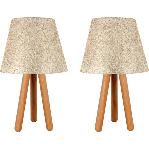Bysay Fiesta Dual 3 to Legged Tripod Wood Lampshade Table Lamp gold Drawstring
Bysay Fiesta Dual 3 to Legged Tripod Wood Lampshade Table Lamp gold Drawstring