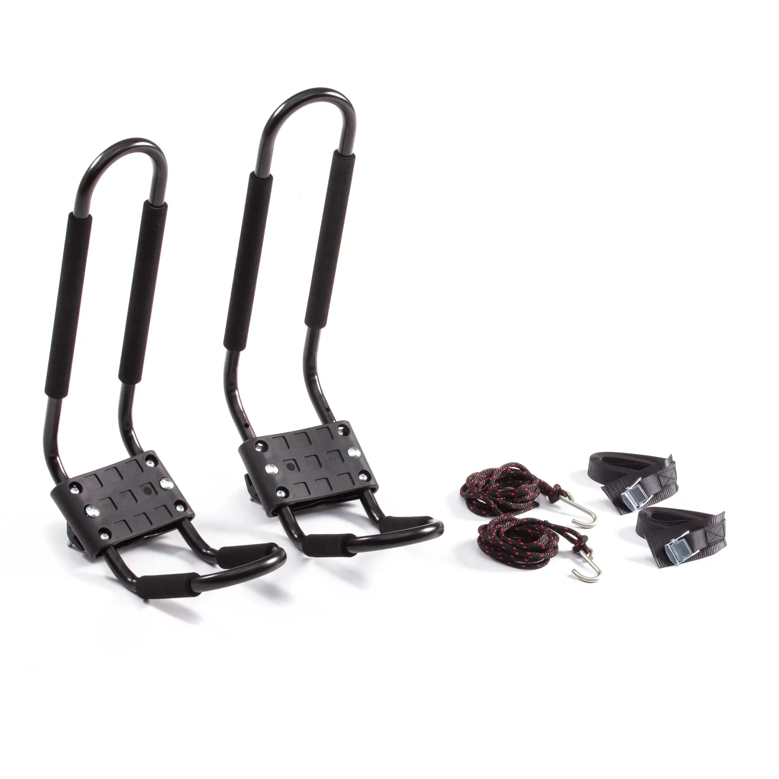 Hyper Tough Universal Roof-Mounted Black J-Rack Kayak Exterior Carrier, Straps & Hardware, 4ATT03
Hyper Tough Universal Roof-Mounted Black J-Rack Kayak Exterior Carrier, Straps & Hardware, 4ATT03
