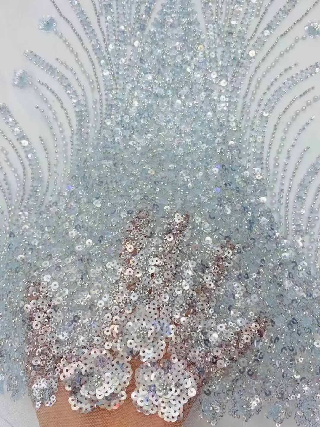 Luxury Beaded Tulle Lace Fabric S-1308652 With Sequins African Lace Fabric High Quality for Women Dress
Luxury Beaded Tulle Lace Fabric S-1308652 With Sequins African Lace Fabric High Quality for Women Dress