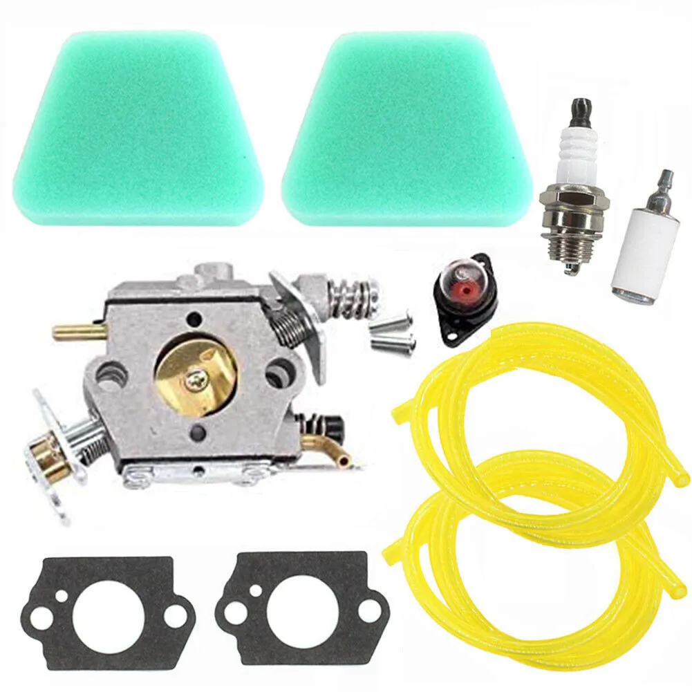 Chainsaw Carburetor For Partner 350 351 370 390 420 Mcculloch 333 335 338 050 2055 Gasket Air Filter Spark Plug Fuel Filter Set
Chainsaw Carburetor For Partner 350 351 370 390 420 Mcculloch 333 335 338 050 2055 Gasket Air Filter Spark Plug Fuel Filter Set