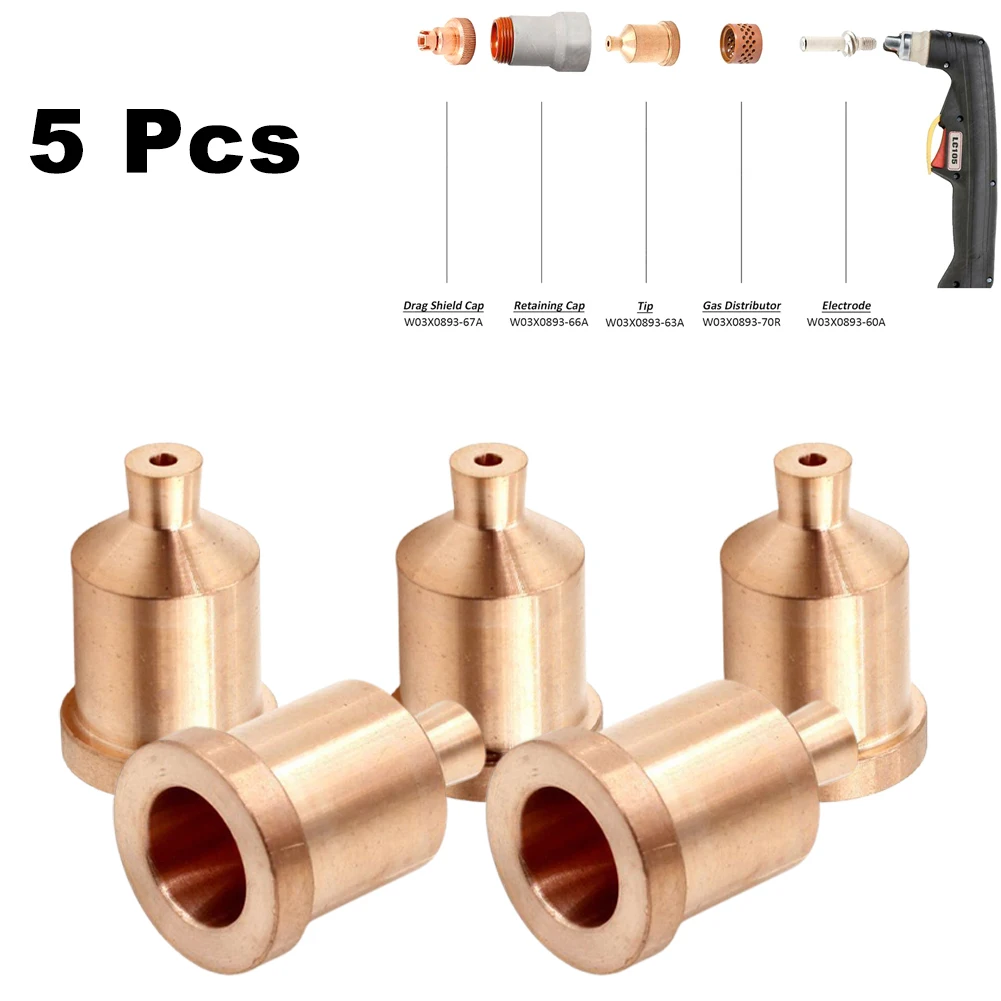 Plasma Cutting Machine Torch Consumables KP2845 5 Plasma Cutter Contact Tips 11mm 40A for Lincol n LC105 Tomahawk 1538
Plasma Cutting Machine Torch Consumables KP2845 5 Plasma Cutter Contact Tips 11mm 40A for Lincol n LC105 Tomahawk 1538