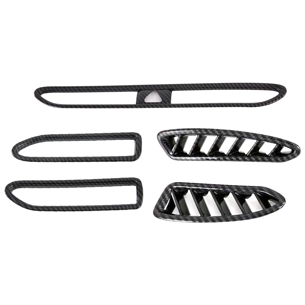 5PCS Car Auto ABS Carbon Fiber Air Outlet Cover Trim For Hyundai Sonata 2020-2023 A/C Vent Air Conditioning Outlet Trim
5PCS Car Auto ABS Carbon Fiber Air Outlet Cover Trim For Hyundai Sonata 2020-2023 A/C Vent Air Conditioning Outlet Trim