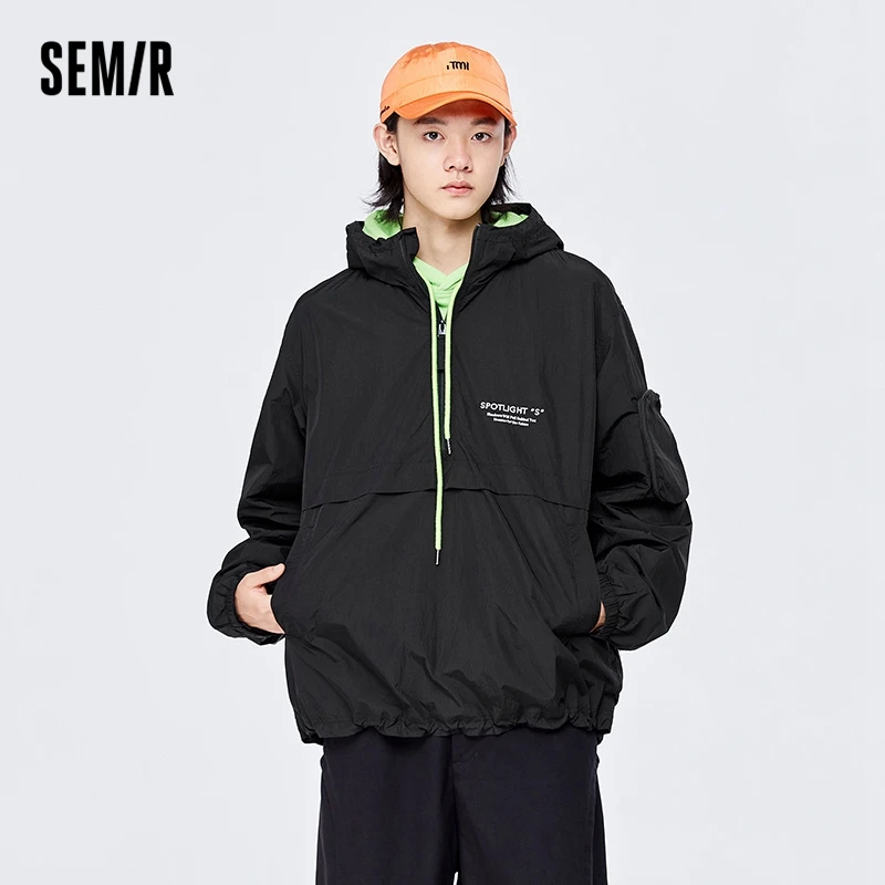 Куртка Semir Мужская Полуоткрытая с капюшоном, осень 2022, новинка, спортивное пальто оверсайз для мальчиков
Куртка Semir Мужская Полуоткрытая с капюшоном, осень 2022, новинка, спортивное пальто оверсайз для мальчиков
