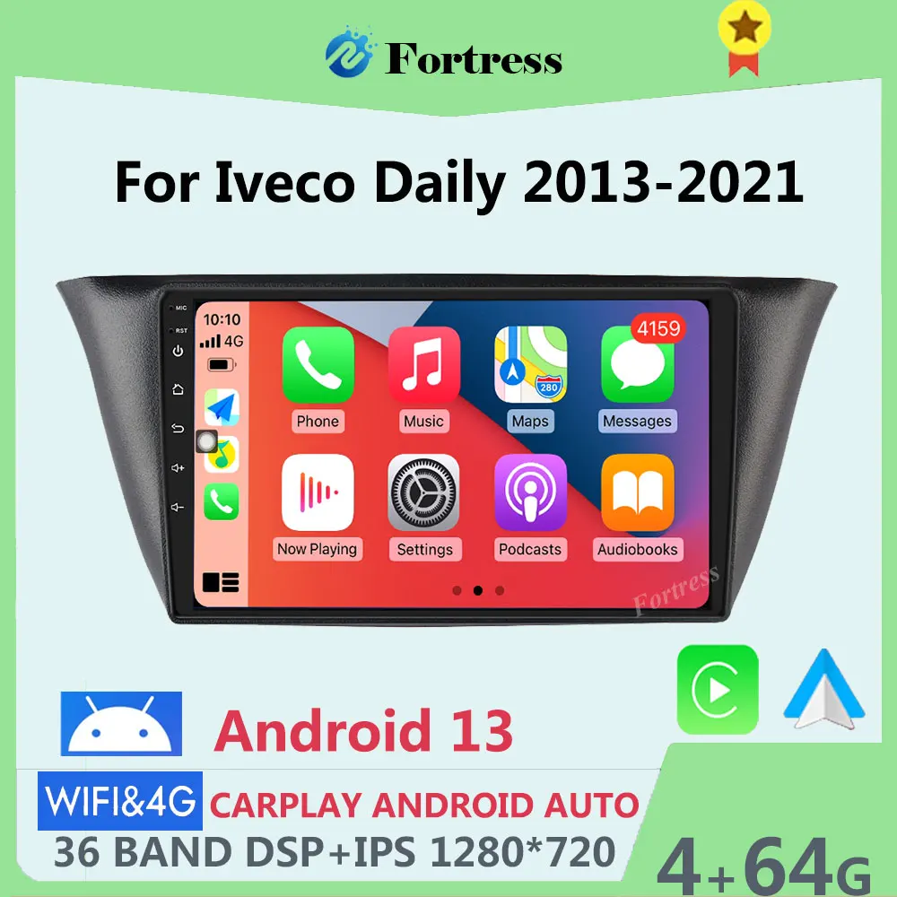 2din Android 12 Carplay Car Radio For Iveco Daily 2013-2021 Video Multimedia Player Navigation GPS Autoradio QLED Touch Screen
2din Android 12 Carplay Car Radio For Iveco Daily 2013-2021 Video Multimedia Player Navigation GPS Autoradio QLED Touch Screen