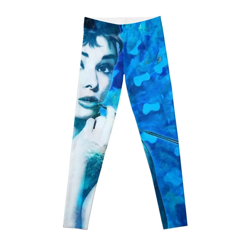 

Bl'Audrey Hepburn Leggings Women's sports pants Women's high waist Womens Leggings