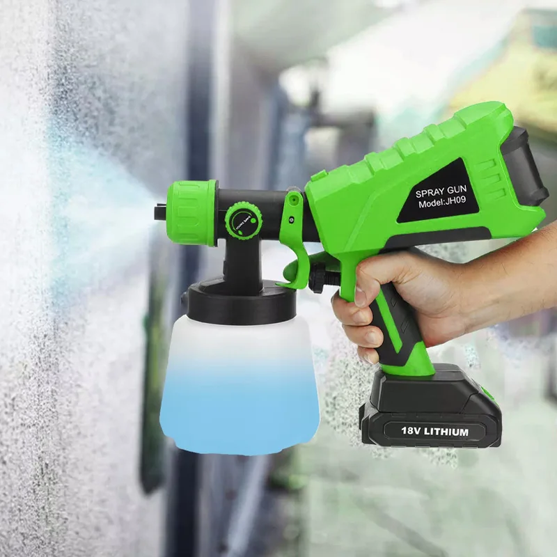1000ML Cordless Electric Paint Spray Gun with 3 Nozzle Flow Portable Household Disinfection Sterilization For Makita 18V Battery
1000ML Cordless Electric Paint Spray Gun with 3 Nozzle Flow Portable Household Disinfection Sterilization For Makita 18V Battery