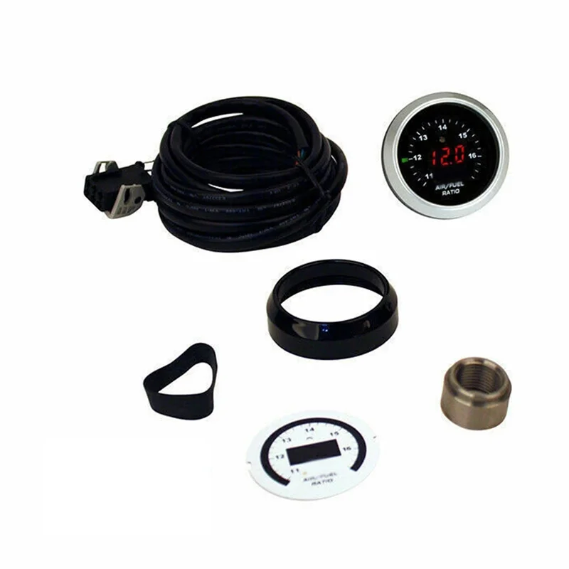 

1Set Racing 30-4110 AFR 52mm Wideband O2 UEGO Controller Gauge Air Fuel Ratio AFR with 4.9 LSU Oxygen Sensor 0258017025