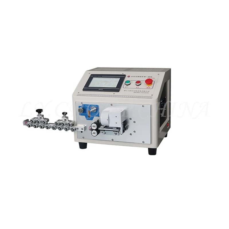 LY 206 Touch Screen Hybrid Stepping Motor 2 Wheels Pneumatic Fully Automatic Wire Stripping Bending Integrated Machine Air Compr 
LY 206 Touch Screen Hybrid Stepping Motor 2 Wheels Pneumatic Fully Automatic Wire Stripping Bending Integrated Machine Air Compr