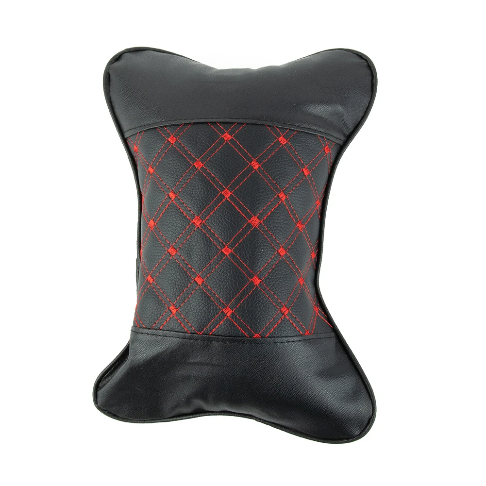Cushion Pillow Elasticity PU Leather Support Universal 28*18*9cm Accessory Black+Red Line For Four Seasons Neck Hot
Cushion Pillow Elasticity PU Leather Support Universal 28*18*9cm Accessory Black+Red Line For Four Seasons Neck Hot