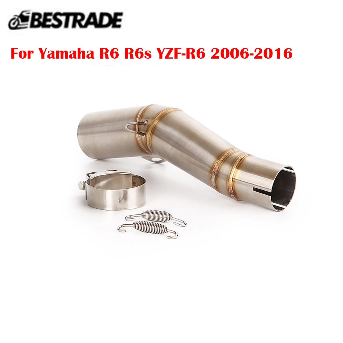 For Yamaha R6 R6s YZF-R6 2006-2016 60.5mm Motorcycle Middle Pipe Stainless Steel Connect Link Header Pipe
For Yamaha R6 R6s YZF-R6 2006-2016 60.5mm Motorcycle Middle Pipe Stainless Steel Connect Link Header Pipe