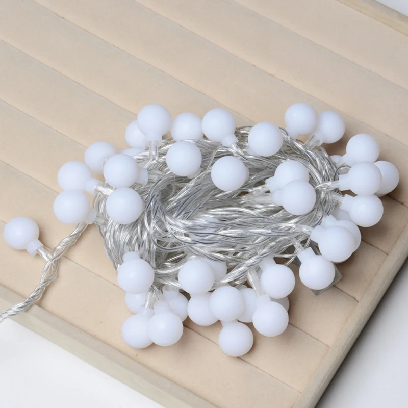 Fairy Lights 10M/20M/30M Snowflake Star Ball Christmas String Lights Garlands Outdoor For Room Wedding Party New Year Decoration Fairy Lights 10M/20M/30M Snowflake Star Ball Christmas String Lights Garlands Outdoor For Room Wedding Party New Year Decoration